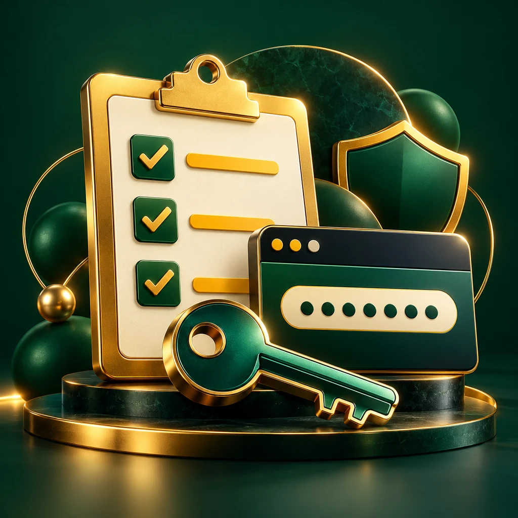 Mr. Bayar Account Security Checklist: Passwords, Phishing Links & Login Verification — featured editorial illustration
