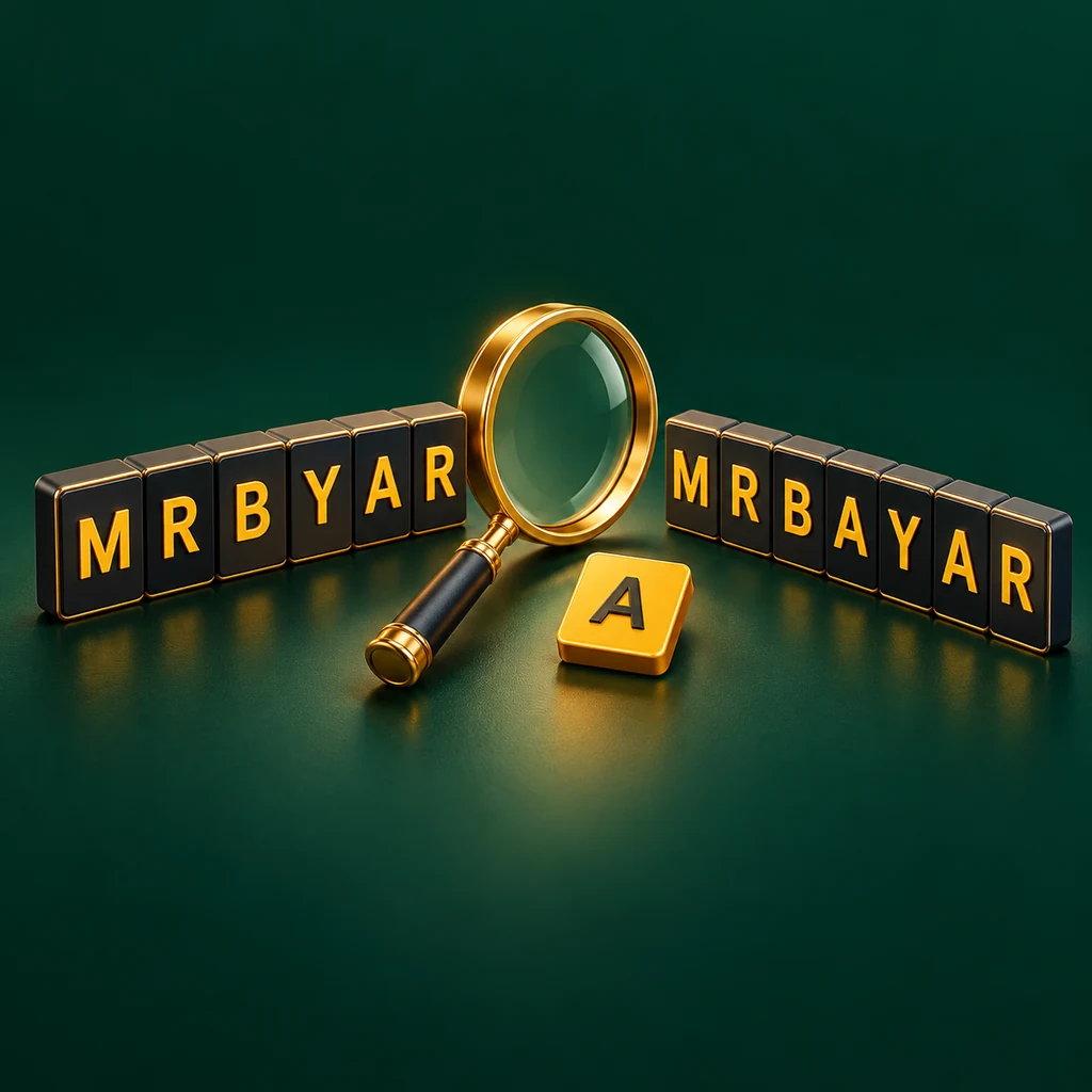 Mrbyar vs MrBayar: Is It a Misspelling, Lookalike Brand or Different Website? — supporting editorial illustration
